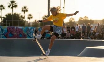 Техника выполнения трюков «Back-Five», «Nose-Cab» и других – интервью с Zahra Kell