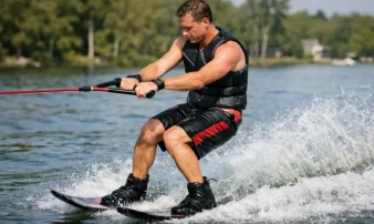 Микродвижения на водных лыжах: простой способ не падать